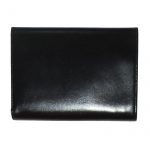 Lancetti black leather purse wallet