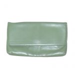 Vintage Elgee England green leather bag