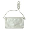 Nicoli Fernando Italy cream leather bag