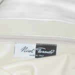Nicoli Fernando Italy cream leather bag