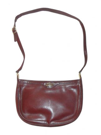 Danel Spain chestnut leather shoulder bag