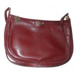 Danel Spain chestnut leather shoulder bag