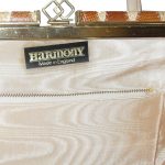 Vintage Harmon handbag with snakeskin trim
