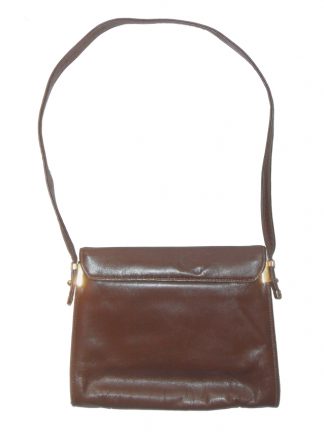 Vintage Harmony brown leather shoulder bag