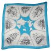 City of Yokohama silk scarf