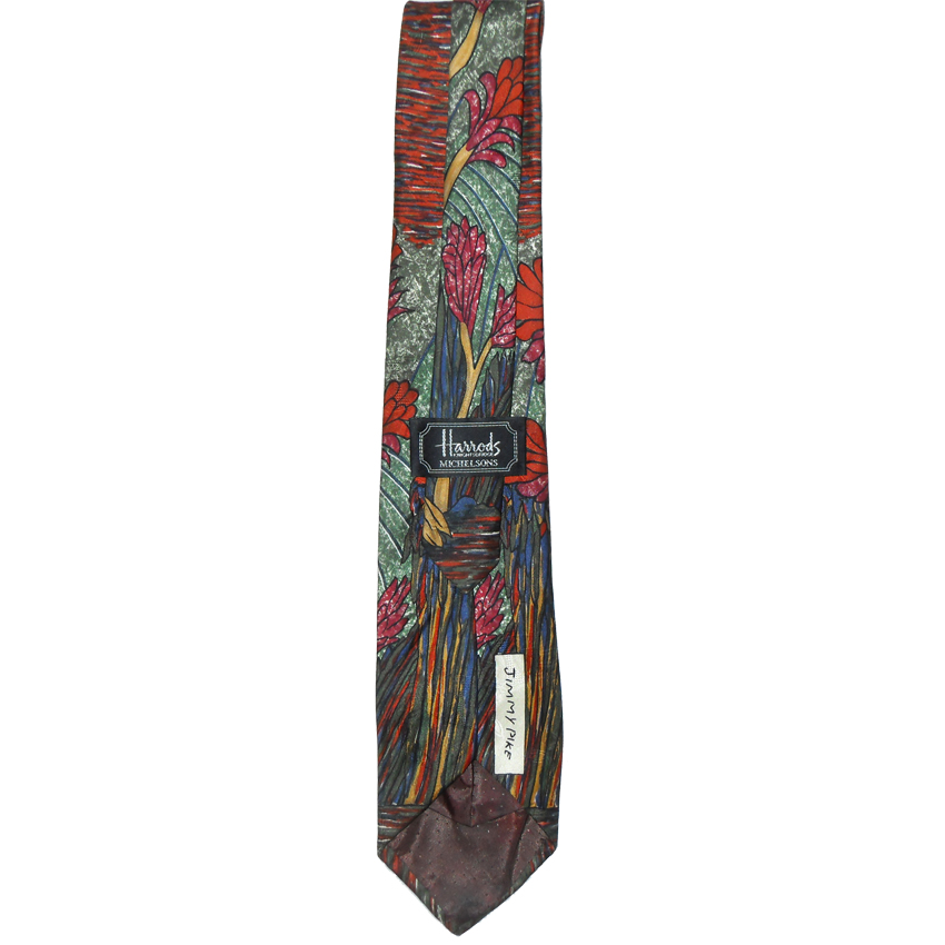 Tree design by Jimmy Pike Michelsons for Harrods silk tie