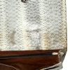 Retro snakeskin clutch bag