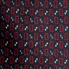 Louis Feraud silk satin tie with small rectangle design