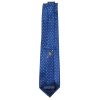 Gant USA silk tie with blue background and small white star design