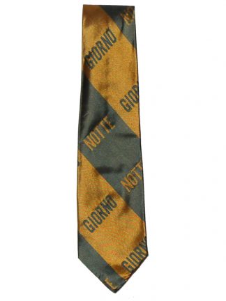 Notte Giorno design silk tie