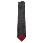 Vintage satin tie in muted colours by Pierre Cardin