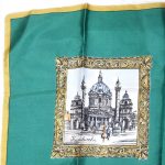 Vintage souvenir scarf - Vienna