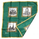 Vintage souvenir scarf - Vienna