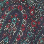 Vintage silk paisley tie Pierre Cardin