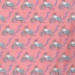 Vineyard Vines motorbike design silk tie