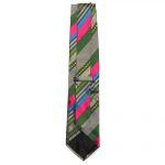 Etro diagonal striped design silk tie