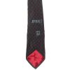 Dark green background silk tie by Pucci