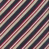 Vintage hand made diagonal stripe silk tie