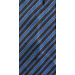 Vintage Dunhill blue and brown striped tie