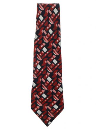 Vintage Christian Dior bold design silk tie