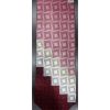 Silk satin tie with a geometric design by Stacy Adams