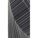 Vintage line design silk tie by Yves Saint Laurent