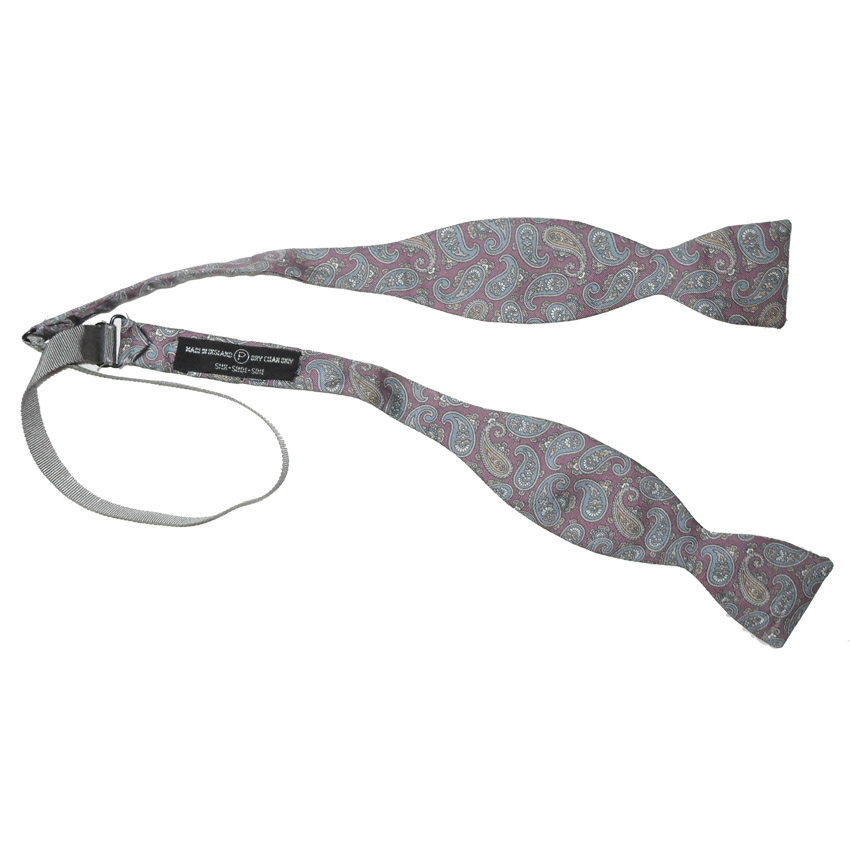 Paisley bow tie