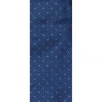 Textured blue silk tie by Turnbull & Asser