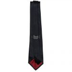 Harrods Mans Shop black silk tie