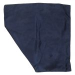 Macclesfield navy silk pocket square