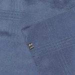 Macclesfield navy silk pocket square