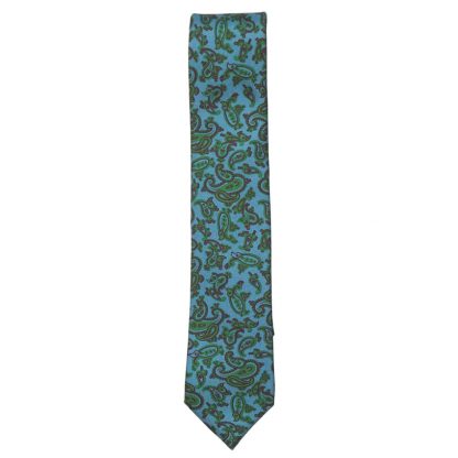 Cerruti 1881 paisley design silk tie