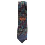 Missoni vintage vibrant multi colour silk tie