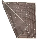 Robinson Golluber brown and cream design scarf