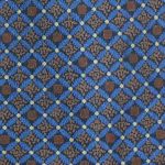Harrods blue silk satin tie