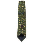 Jermyn Street silk tie with a design of lion cubs