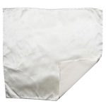 Ivory satin small pocket square
