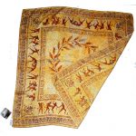 Hellenic Collection silk scarf with a design of ancient Olympic sports