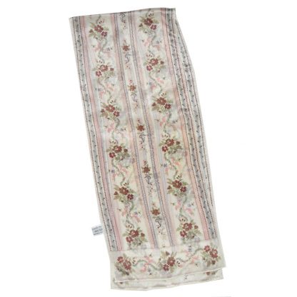 Jacqueline Ferrar flower design long silk scarf