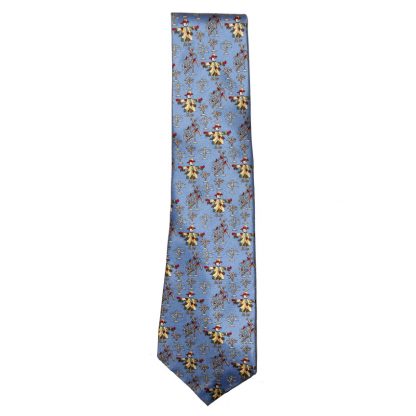 Roderick Charles scarecrow design silk tie