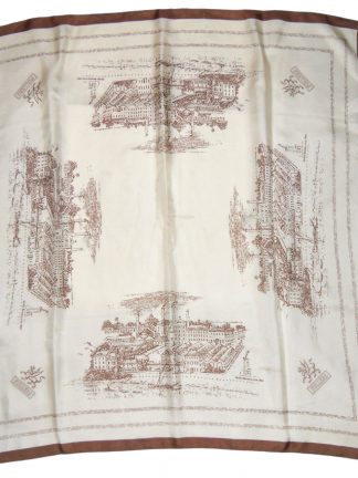 Fuller's Griffin brewery silk scarf
