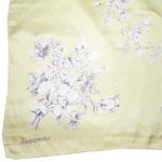 Jacqmar lemon flower design silk scarf