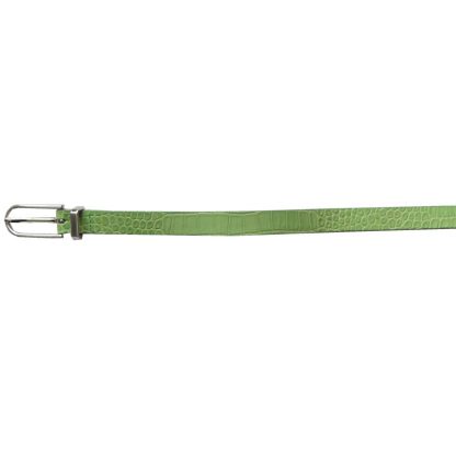 Vintage Jacob light green leather belt