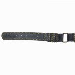 Leatherock blue leather studded belt