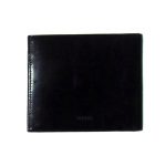 Ochnik black leather bifold wallet