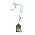Stainless steel pendant and chain