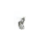Marcasite fawn brooch