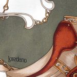 Loredano saddlery design silk scarf