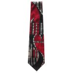 Louis Feraud Paris jacquard silk tie