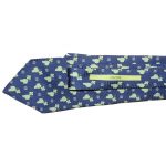 Loewe Frutos grape design silk tie